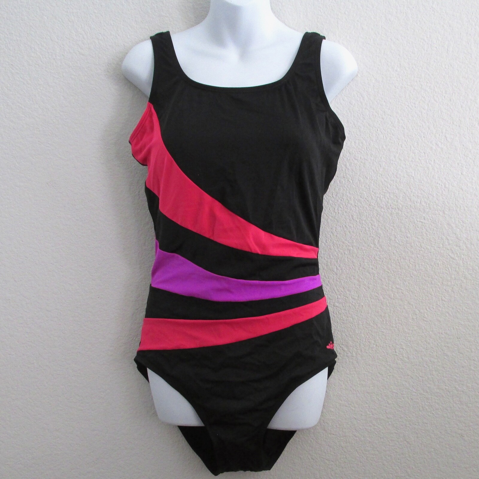 Swimsuits For All Aquabelle One Piece Plus 18W Black … Gem