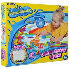 Tomy Super Rainbow Deluxe Aquadoodle, Water Painting, Kids Drawing Colouring Mat