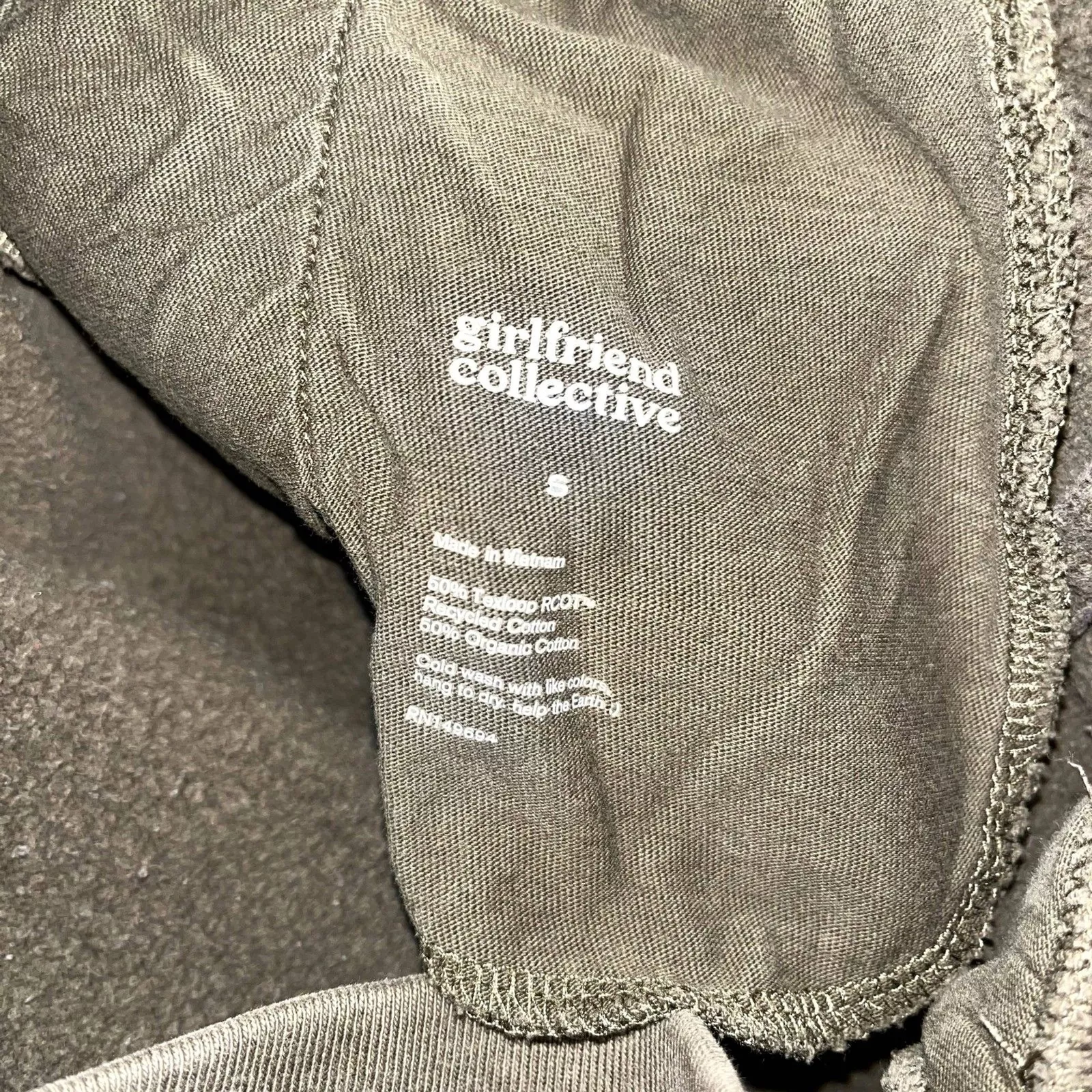 girlfriend-collective organic cotton athleisure jogger sweatpants