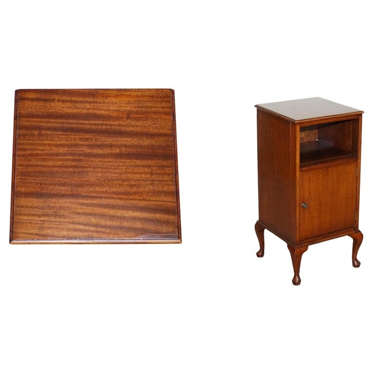 BEAUTIFUL ART DECO 1920's HARDWOOD SIDE END LAMP BED SIDE NIGHTSTAND TABLE