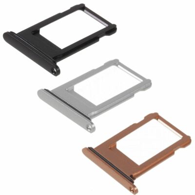 SIM-Tray zu Apple iPhone 8 Plus Kartenhalter Single Slot Schlitten Rahmen Holder