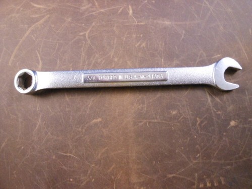 Vtg Craftsman USA 44382 3/8" SAE 6 Point Box End Combination Wrench -VA- - Picture 5 of 8