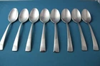 Zwilling J A Henckels BELLASERA Glossy Oval Soup Spoons (8pc) 18/10 NEW 7 1/4"