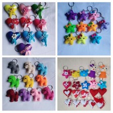 Set of Handmade Key tags Key chains Rings Acc...