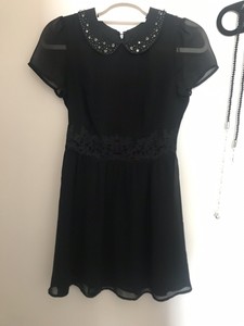 topshop little black dress
