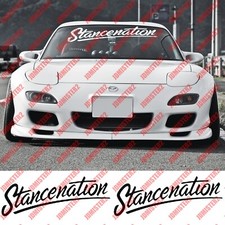 Stancenation Decal Car Windshield Banner Laptop Jdm Vinyl Graphic Vinyl Sticker