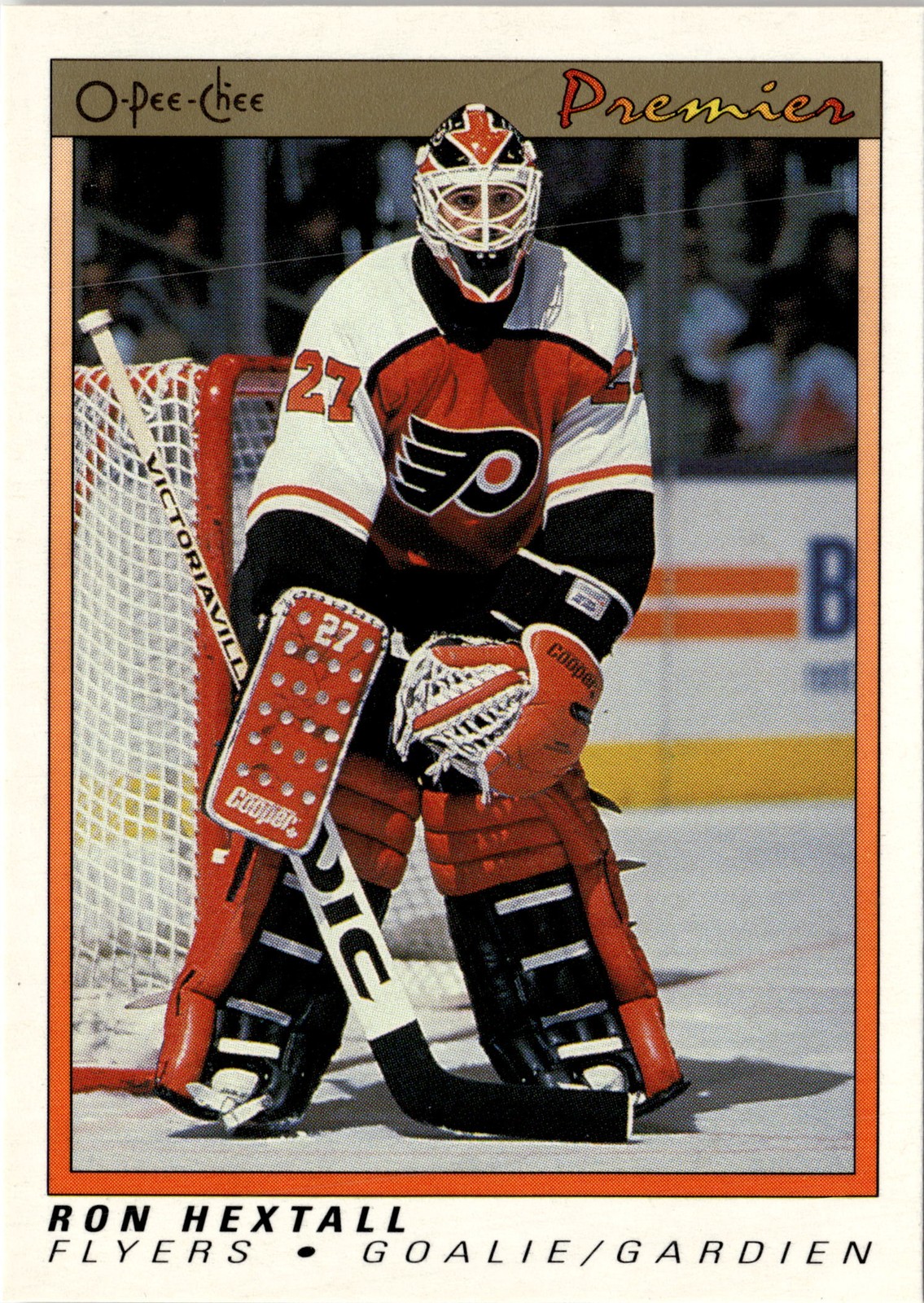 1990-91 O-Pee-Chee Premier #41 Ron Hextall