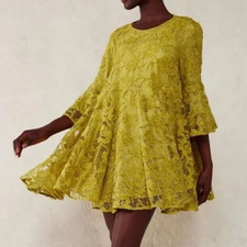 Free People Le Fleur Lace Mini Dress Size Small (NWT)