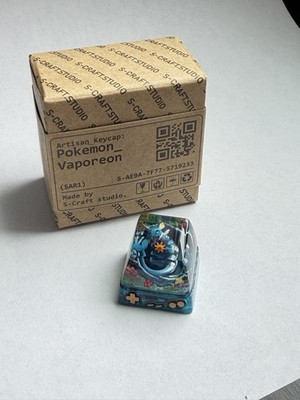 S Craft Pokemon Keycap Vaporeon Batch 13