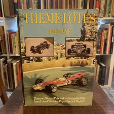 THEME LOTUS  DOUG NYE 21 YEARS OF GRAND PRIX AND INDIANAPOLIS CARS