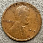 1915p  Lincoln Wheat Cent - [G] Good ~ B452