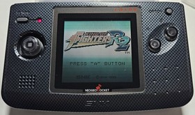 1999 Neo Geo Pocket Color Anthracite Lot With 9 Games and Accessories