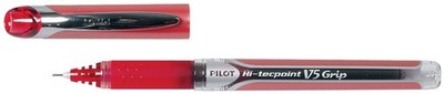 PILOT Tintenroller Hi tecpoint V5 Grip Strichfarbe: rot