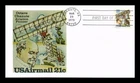 Dr Jim Stamps Octave Chanute 21c Air Mail First Day Cover Andrews Cachet