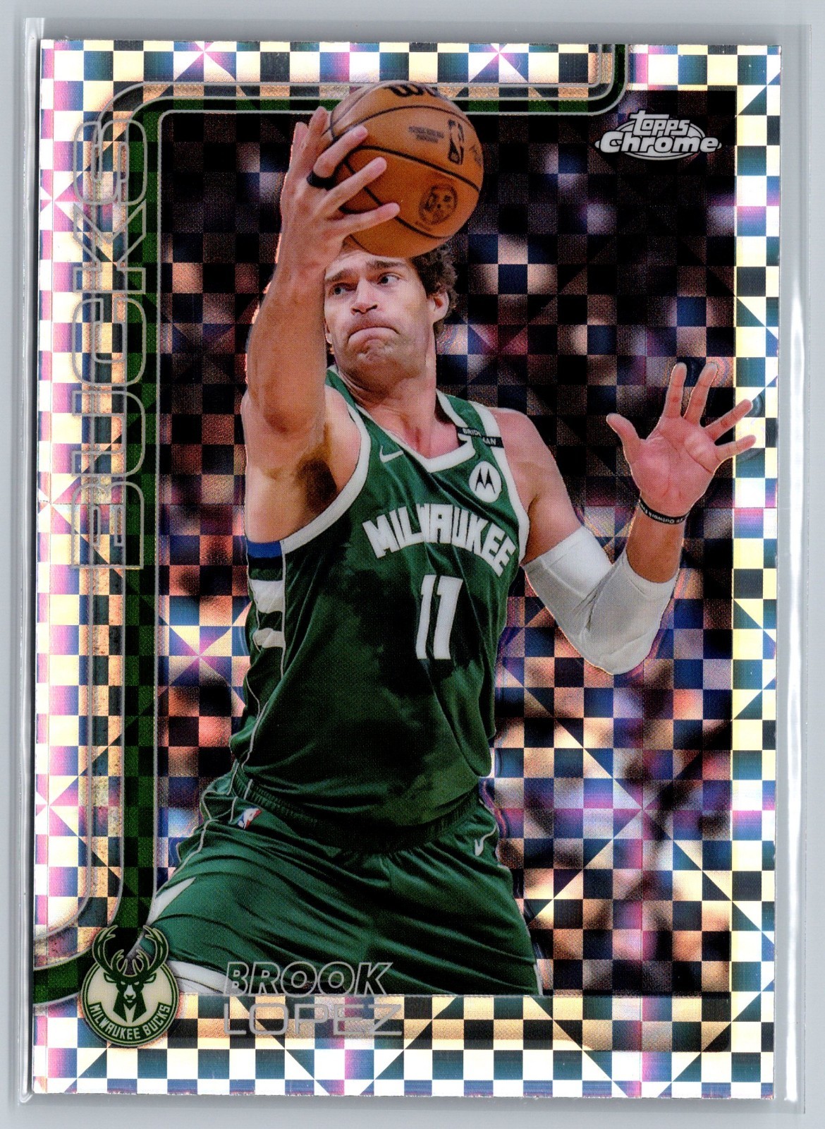 2025-26 Topps Chrome - Brook Lopez #159 X-Fractor