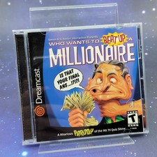 Who Wants to Beat Up a Millionaire Sega Dreamcast T-11011N Trivia Parody Game