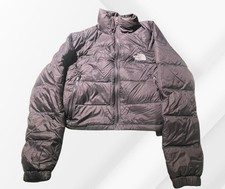 The North Face Women  s Cropped Puffer Jacket Size Small Black No Tags Like New