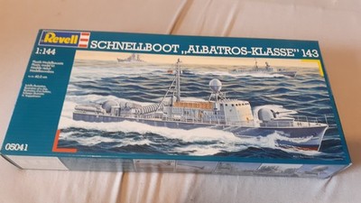 Revell 05041 , Schnellboot ''Albatros-Klasse '' 143  , 1/144 , Neu ,OVP