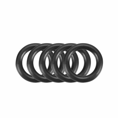 30pcs Black Nitrile Butadiene Rubber   O-Ring 7.5mm Inner Dia 2mm Width KD *gi