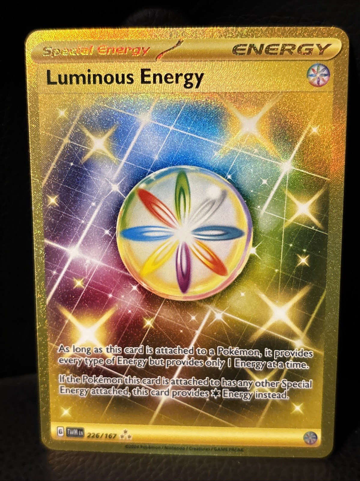 Pokémon TCG Luminous Energy 226/167 Twilight Masquerade Hyper Rare NM