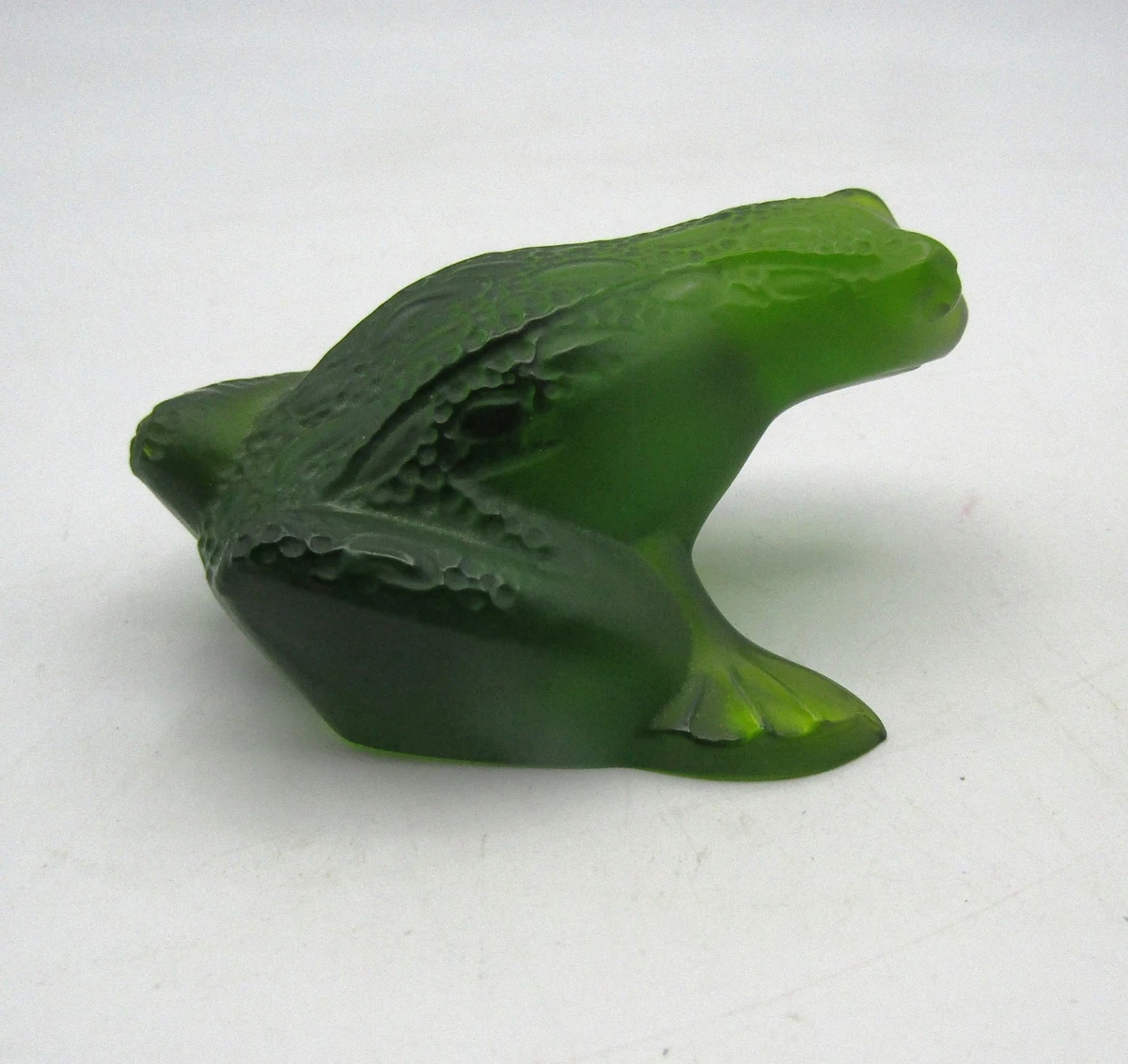 Lalique Frog Art Glass for sale | eBay
