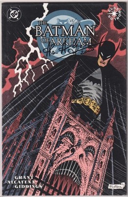 BATMAN OF ARKHAM DYNAMIC FORCES SIGNED ALAN GRANT DF COA  2000 DC COMICS