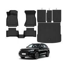 Floor Mats for Audi Q5 18-24, TPE (Not PHEV)