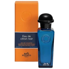 Eau De Citron Noir / Hermes Cologne Spray Refillable 1.6 oz (50 ml) (w)
