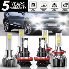 For Kia Sorento 2011-2013 Led Headlight Combo Hilowfog Light Bulbs 6000k White For Kia Sorento 2011-2013 Led Headlight Combo Hilowfog Light Bulbs 6000k White