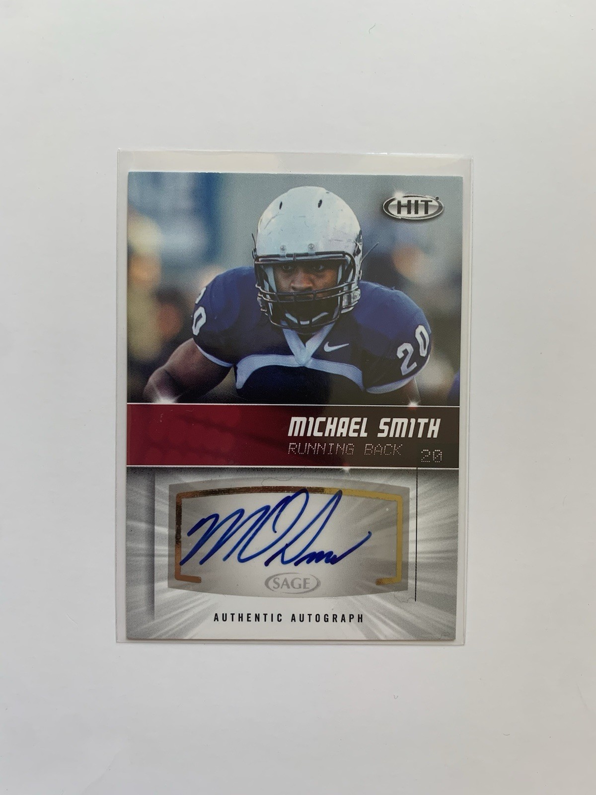 2012 SAGE HIT #A30 Michael Smith Autographs Auto Utah State Aggies