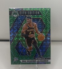 2024-25 Panini Mosaic - City Edition Shai Gilgeous-Alexander #289 Green...