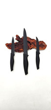 Live Edge Grapevine Wood Magnetic Knife Rack Strip Wall Mount Kitchen Organizer