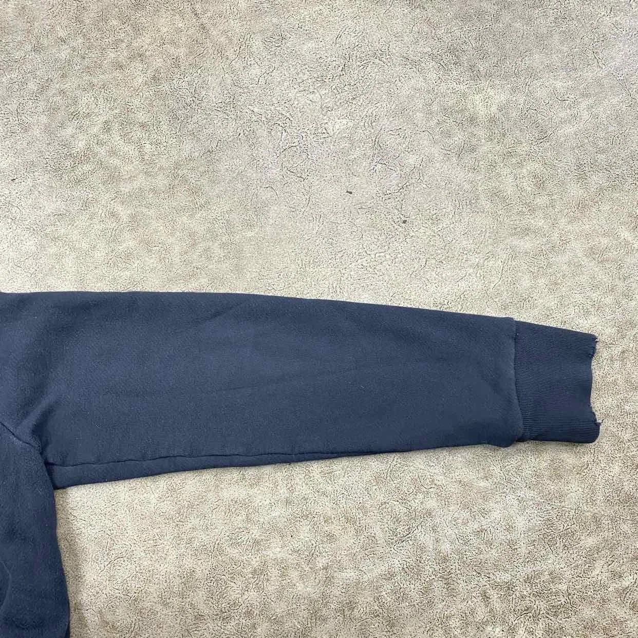 Gucci Felpa con Cappuccio "LOGO" Nera Usata Taglia L (574 62)