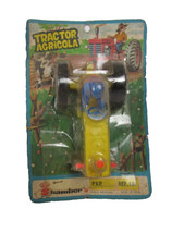 461G Jouet Bazar Tracteur Agricole Shamber's Réf 11 Jaune Neuf sous Blister