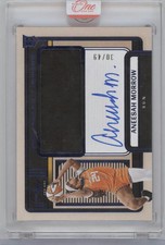 2025 Panini One and One Aneesah Morrow #RJJ-AM Auto RC Authentic Memorabilia