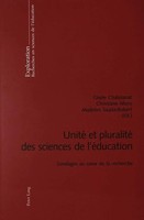 Unité Et Pluralité Des Sciences De L'éDucation Sondages Au C¿Ur De La Recherche