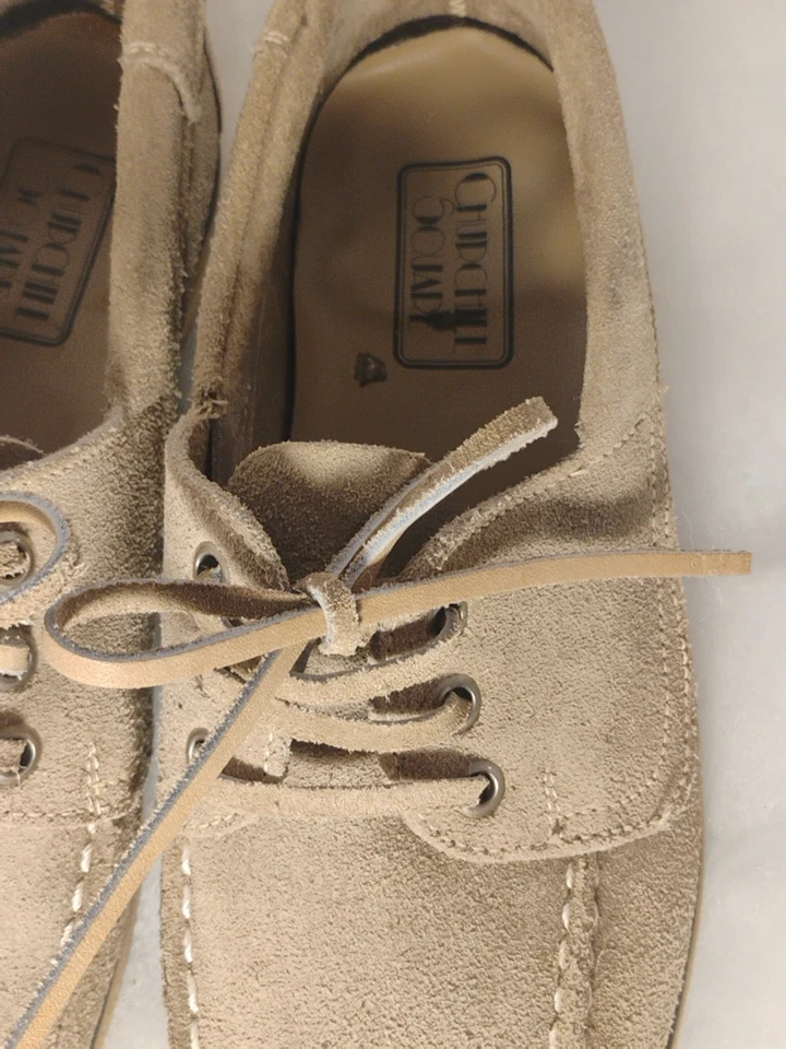 Mocasines Churchill Square de cuero de gamuza tostada para hombre talla 8 Foto 2 de 4