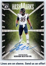 2024 Donruss Optic #HM-GDS Gervon Dexter Sr. Hash Marks