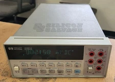 HP Keysight Agilent 34401A Digital Multimeter, 6 ½ Digit 6.5