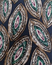 Robert Talbot Studio Carmel Valley Hand Sewn Neck Tie USA Made 100% Italian Silk