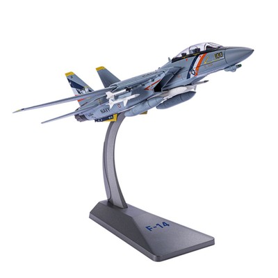 26cm 1/72 United States Navy F-14 VF-31/VF-2 Tomcat Fighter Model  Decor Craft