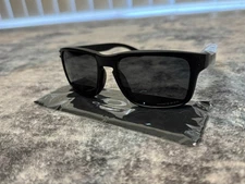 Oakley Holbrook Polarized OO9102-U2 57mm Matte Black Frame Sunglasses