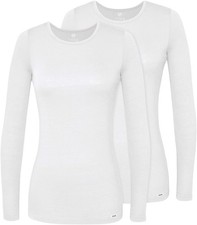 Adar Size S Underscrubs for Women 2 Pack - Long Sleeve Underscrub Comfort Tee