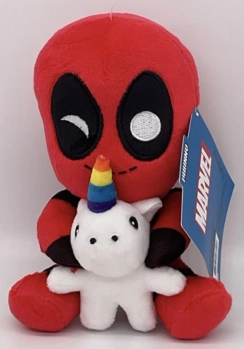 Deadpool With Unicorn Phunny Plush Marvel 6.75 inch Kid Robot Deadpool