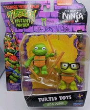 NEW - Teenage Mutant Ninja Turtles Mutant Mayhem Turtle Tots Leo & Donnie
