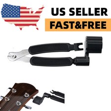 Professional 3-in-1 Guitar Repair Tool String Winder, Cutter  Bridge Pin Puller