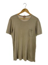PRADA T Shirt M Cotton BEG Solid