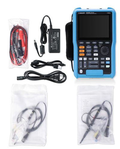 Siglent SHS820X Handheld Oscilloscope, 2 Channel, 200MHz, 500 MS, CAT2 300Vrms - Picture 2 of 7