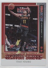 2019-20 Panini NBA Hoops Action Shots Trae Young #16 no9