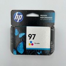HP 97 C9363WN OEM Tri-Color Ink Cartridge Warranty End 11/2014 NEW Sealed